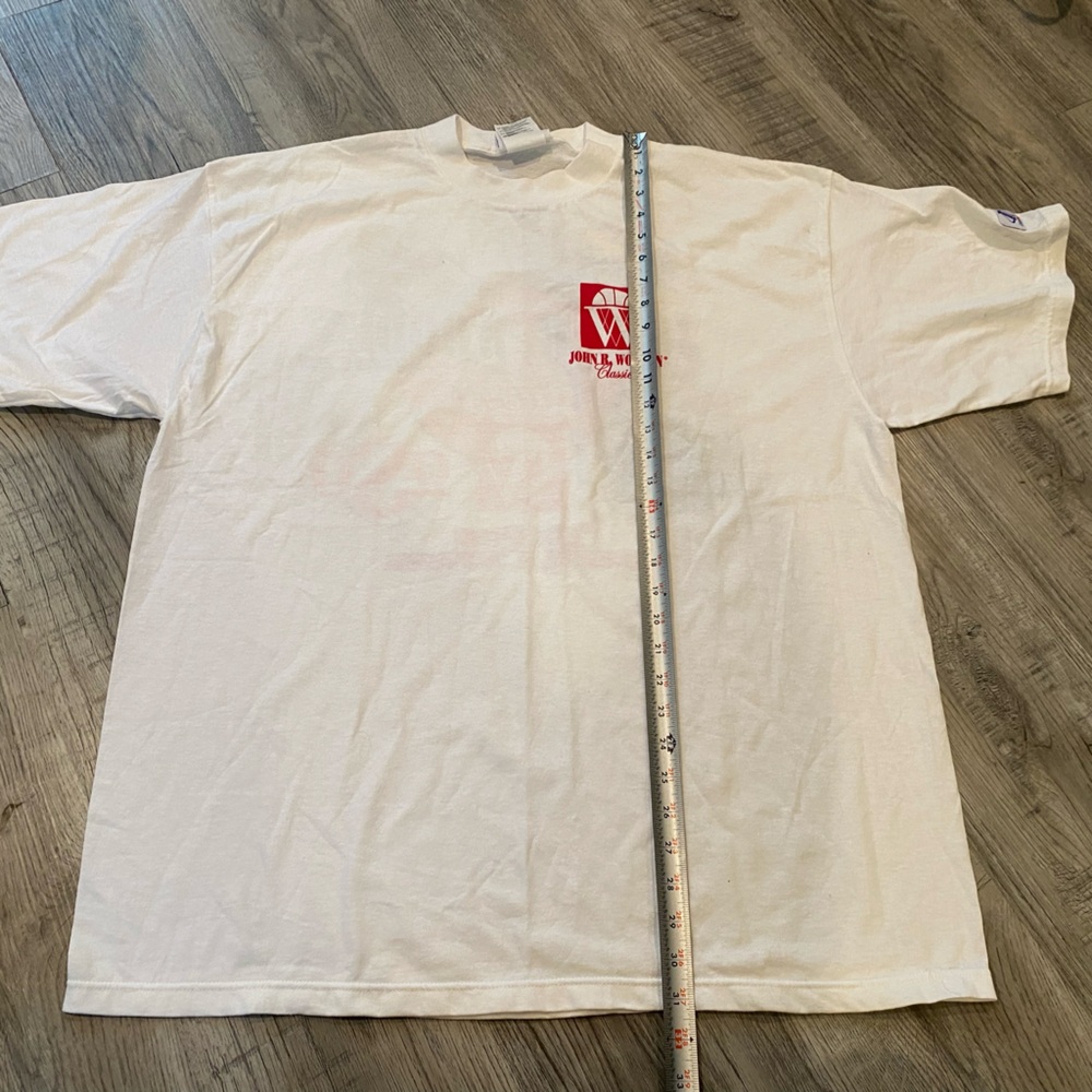 John Wooden T Shirt 1998 Basketball T Shirt Logo Athletic KU UCLA Bruins Size XL - Picture 4 of 6